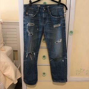 AG Adriano Goldschmied EX BOYFRIEND crop